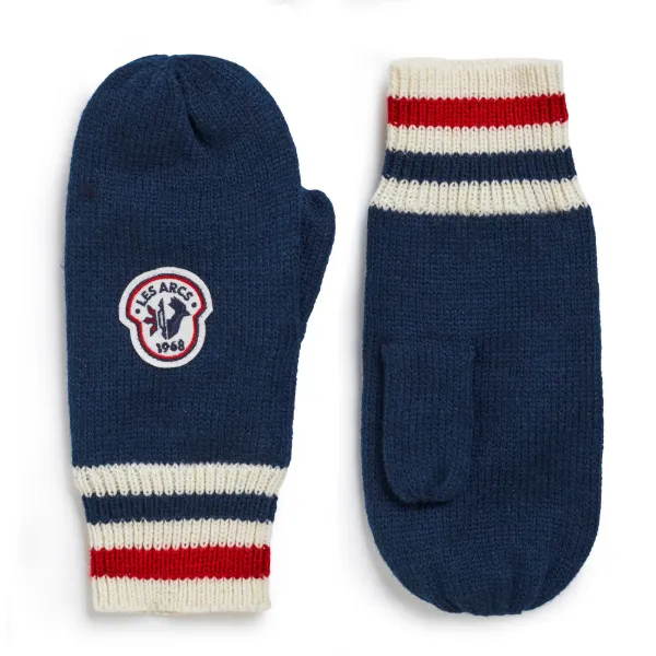 Bilde av Les Arcs Pascale knitted mitt Navy